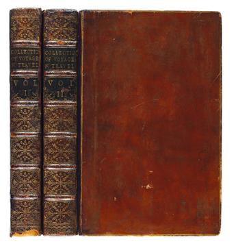 TRAVEL  OSBORNE, THOMAS. A Collection of Voyages and Travels.  2 vols.  1745.